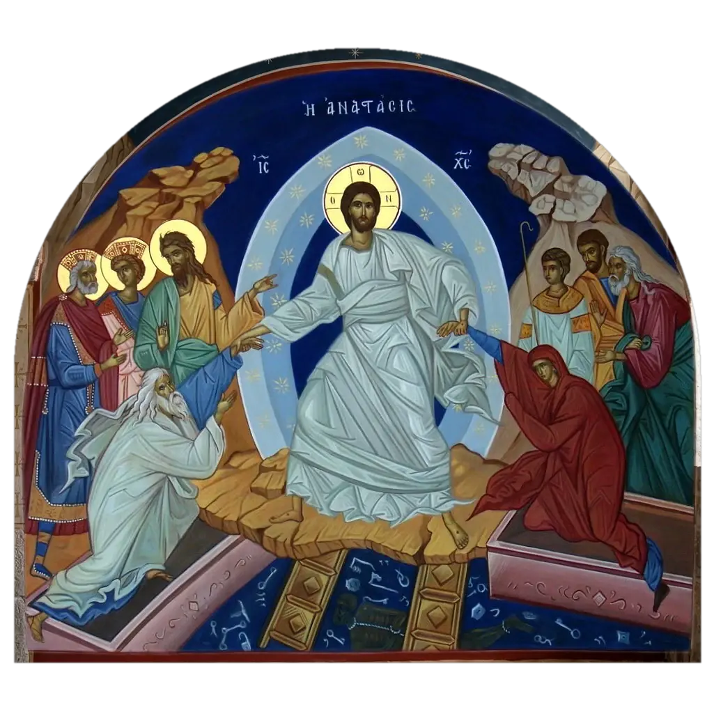 Resurrection of Christ — icon of the Anastasis